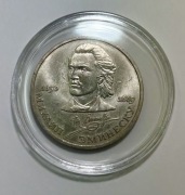 ZSRR 1 rubel 1989 Mihai Eminescu UNC/stan bdb moneta okolicznościowa CCCP