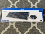 Zestaw klawiatura i myszka hama
