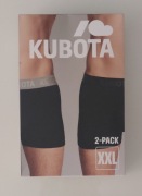 Bokserki męskie Kubota rozmiar XXL 2 pak 95 % bawełna 
