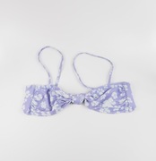 Góra biustonosz od bikini stroju kąpielowego kwiaty Boohoo r L 40