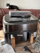 Philips Airfryer Ovi Dual Basket NA552/00 z funkcją pary - nowy, nieużywany