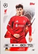 Match Attax 2025/26 [16] Milos Kerkez