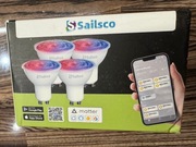 4 pack Gu10 Matter RGB Sailsco 345lm Apple Homekit