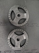 Obciążenie żeliwne 20kg krawmet, otwór 51mm na gryfy olimpijskie, 1 sztuka