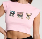 Koszulka t shirt crop top
