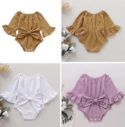 Body z kokardą , falbanka, eleganckie