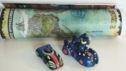 Gormiti Wehikuł Figurka Władca Ciemności + auto  mapa Giochi Preziosi  