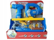 Playme zestaw narzędzia wkrętarka wyrzynarka 23el dla dzieci