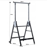 Koziołek warsztatowy regulowany kobyłka statyw 130 cm udzwig do150kg
