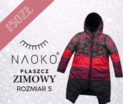 Płaszcz kurtka Naoko | stan bardzo dobry | S | ocieplana zimowa