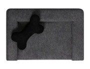 Legowisko sofa dla małego psa kota z poduszką komfortowe miękkie 