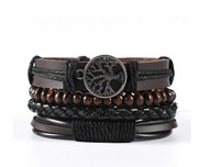 Bransoletka skórzana