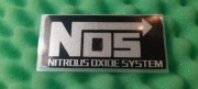 NOS NITROUS OXIDE SYSTEM NAKLEJKA STICKER