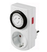 Programator czasowy timer Basetech analogowy