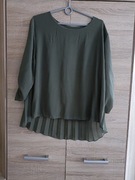 Bluzeczka szyfonowa z plisowanym tyłem 