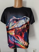 Bluzka t-shirt 3D Dinozaur