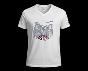 Minimalistyczny biały T-shirt Lee Cooper