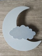 Lampka księżyc do pokoju dziecięcego 