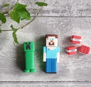 Minecraft figurki z masy cukrowej na tort zestaw 1