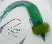 Streamer Szczupakowy DWbaits DeepGreen&Blue30 cm