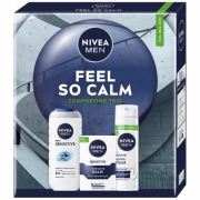 NIVEA Men Feel So Calm Zestaw Prezentowy Żel Pianka Balsam 5900017102733
