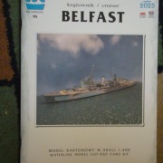 JSC Krążownik BELFAST +lasery