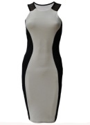 Modna Damska sukienka bez ramiączek