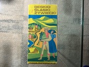 Beskid Śląski i Żywiecki - mapa.