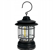 Lampa latarka akumulatorowa kempingowa turystyczna