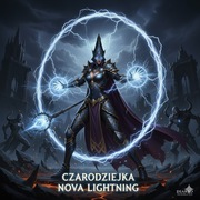 Diablo 2 Resurrected Czarodziejka – Nova / Lightning Sorceress (Non-Ladder)