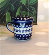 Kubek ceramiczny do parzenia ziół ceramika Z.C. Bolesławiec