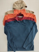 Pakiet damski bluzy używane 4 sztuki M/38