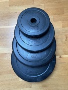 Zestaw talerzy kompozytowych 75 kg, obciążenia