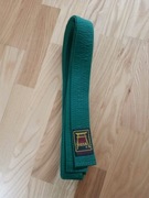 nowy pas do karate Bushi - zielony - 260 cm