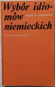 Wybór idiomów niemieckich - Adolf Donath
