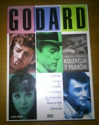 Jean Luc Godard Kolekcja 7 DVD, Do utraty tchu, Alphaville, Detektyw 