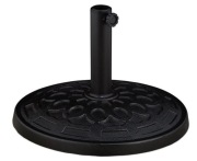 Podstawa pod Parasol Relaxdays czarny 48 x 34 cm