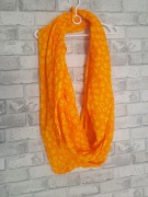 Apaszka komin neonowy pomarańcz