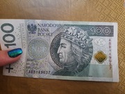 Kolekcjonerskie 100 zł "AB" AB 8149637