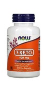 Suplement diety Now Foods 7-Keto 100 mg 120 kapsułek