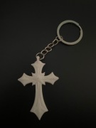 Modny brelok Y2K Krzyż druk 3D