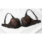 Biustonosz push-up Esotiq Ramira 65E ciemnozielony