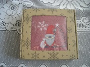 Święty Mikołaj Skrzat krasnal ręcznik frotte świąteczny