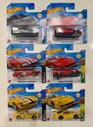 Zestaw Hot Wheels Ferrari – SF90 Stradale F40 365 GTB4 (6 szt.)