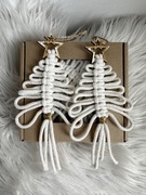 Choinki ozdobne 5 sztuk w zestawie ozdoby choinkowe handmade