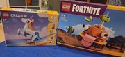 Zestaw Lego Fortnite 77070 i Lego creator 31140 3w1
