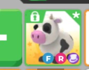 Adopt me pet cow
