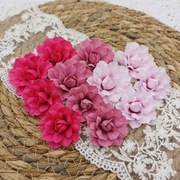 Kwiaty z tkaniny ręcznie robione CPR05