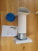 Napowietrzak z anemostatem N0110A-ML Biały Darco Średnica 110