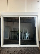 Okno drzwi przesuwne Smart slide białe ciepłe Aluplast 270x230